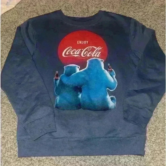 Coca Cola Tops - Rare Coca-Cola sweatshirt